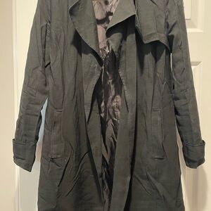 Banana Republic factory Dark Gray Trench Coat